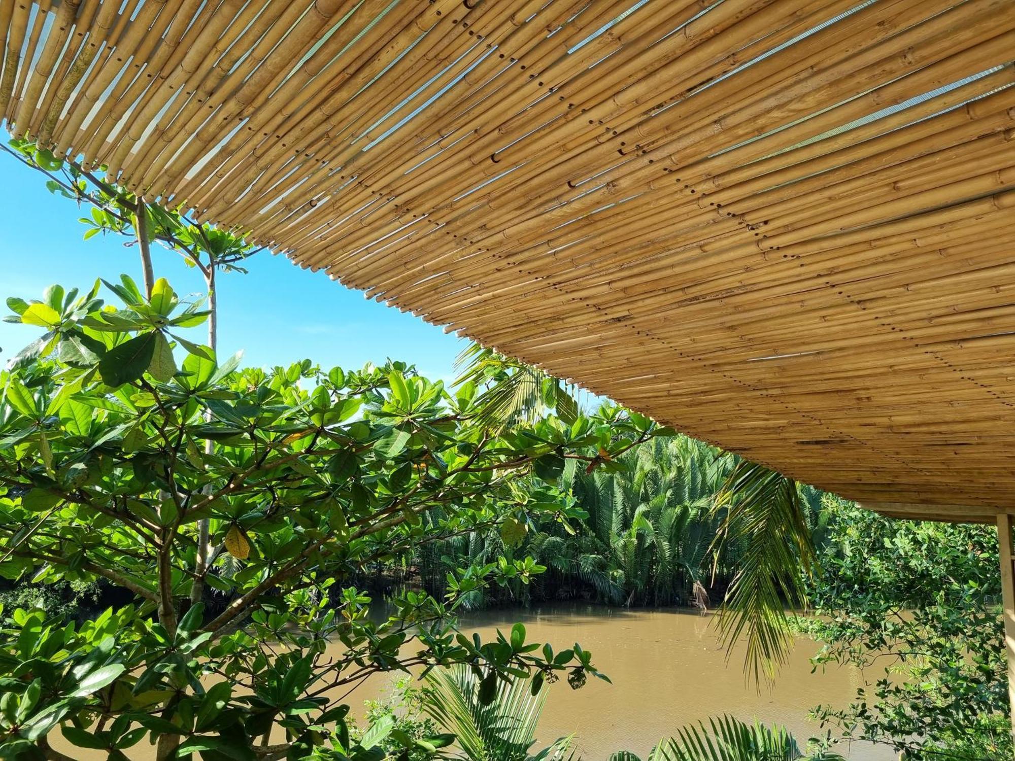 Innerzen Riverside Homestay Ben Tre - Japanese Style Kültér fotó