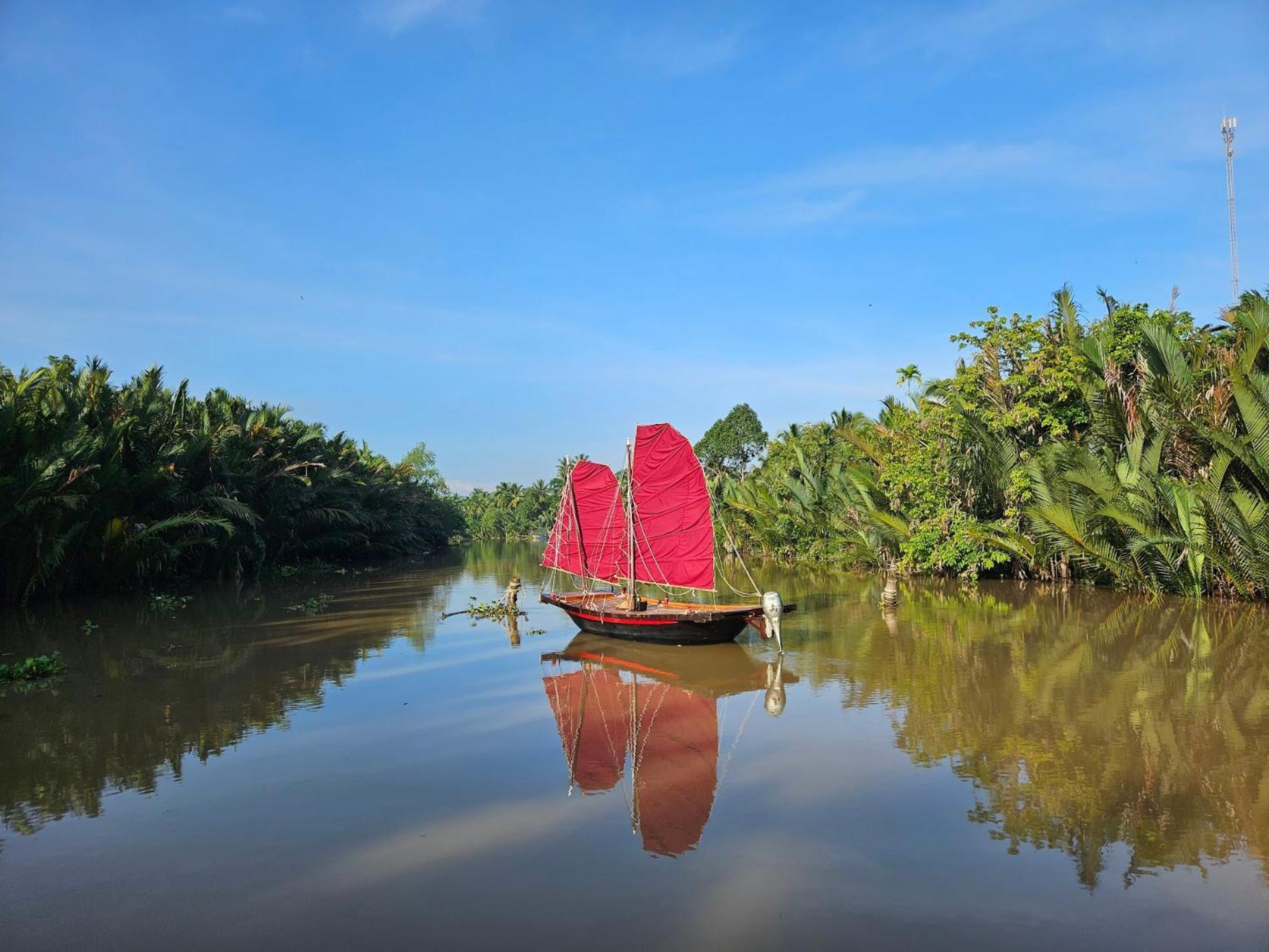 Innerzen Riverside Homestay Ben Tre - Japanese Style Kültér fotó