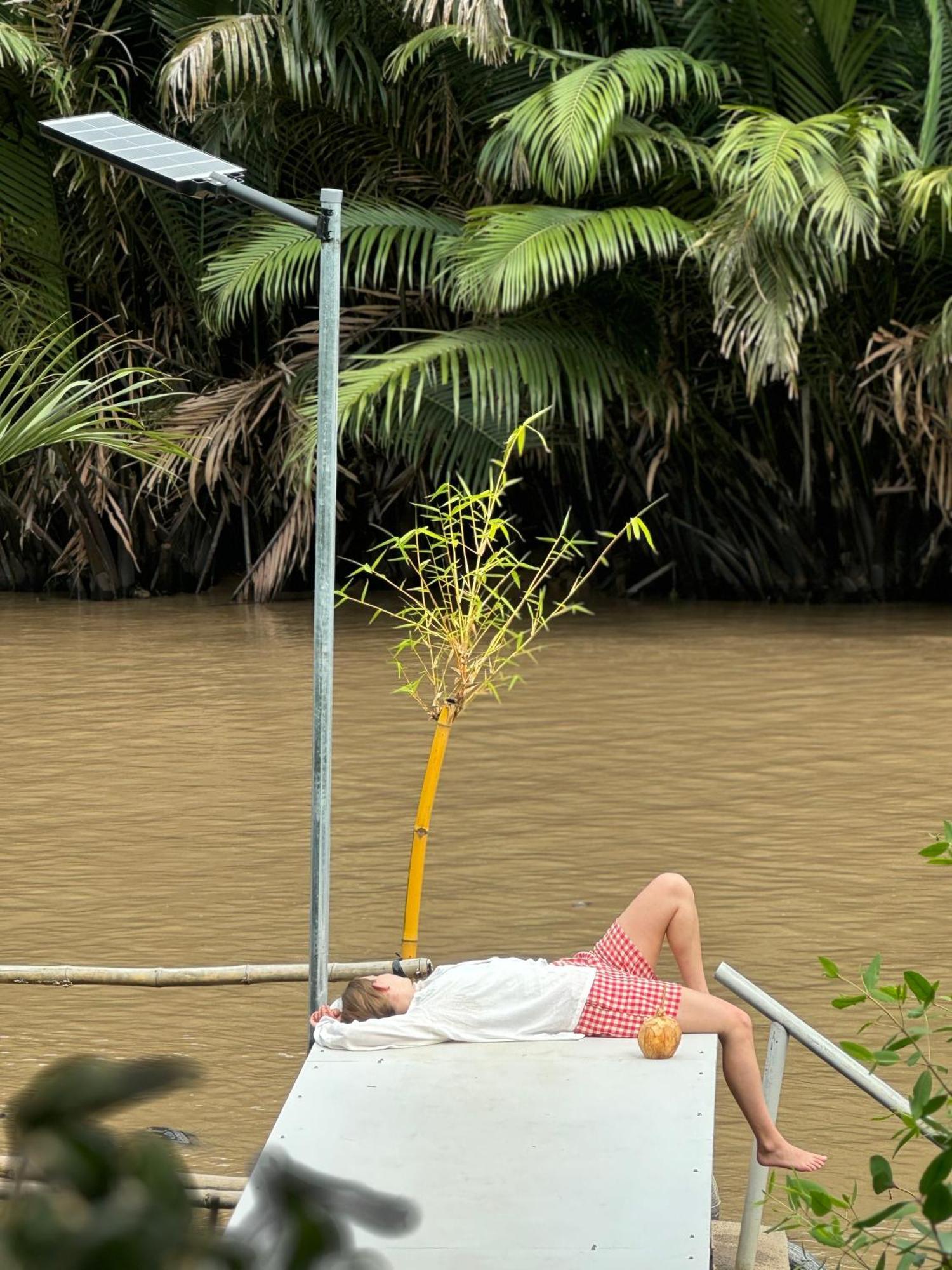 Innerzen Riverside Homestay Ben Tre - Japanese Style Kültér fotó