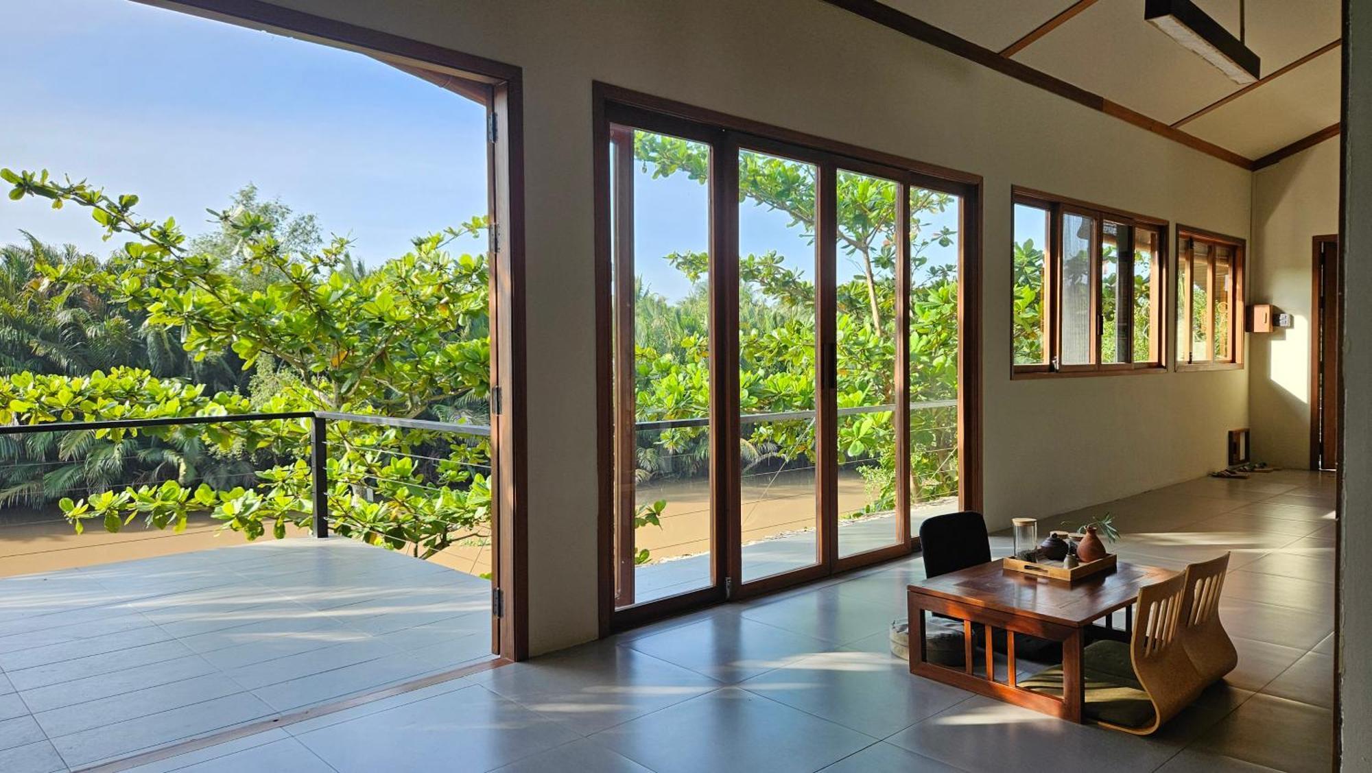 Innerzen Riverside Homestay Ben Tre - Japanese Style Kültér fotó