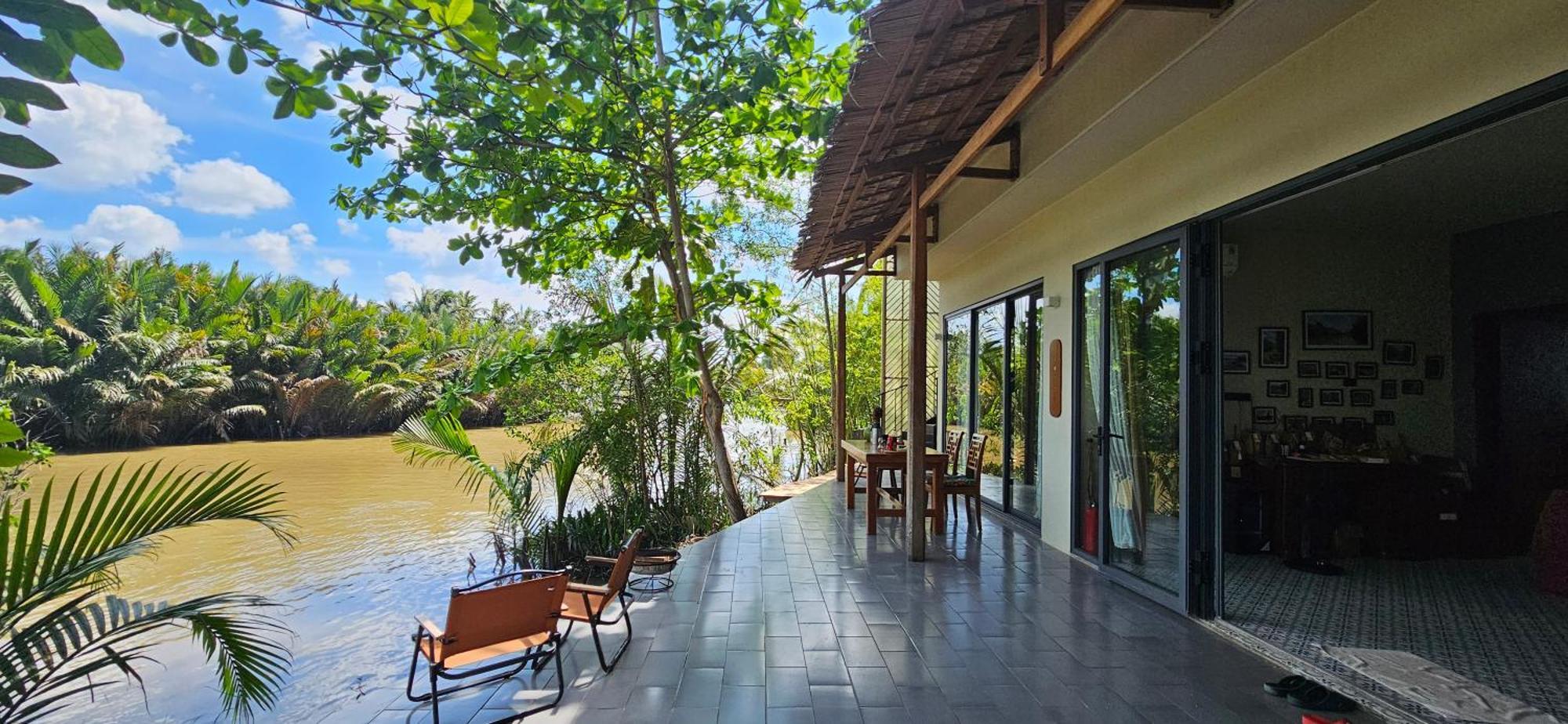 Innerzen Riverside Homestay Ben Tre - Japanese Style Kültér fotó