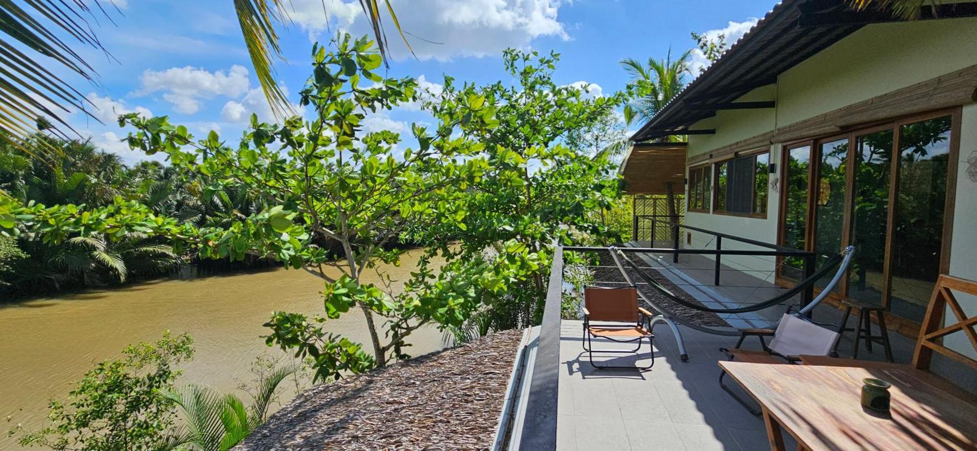 Innerzen Riverside Homestay Ben Tre - Japanese Style Kültér fotó